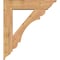 Ekena Millwork Olympic Traditional Smooth Bracket w/ Offset Brace, Western Red Cedar, 7 1/2"W x 32"D x 36"H BKT0806X32X36OLY01SWR - alternate 3